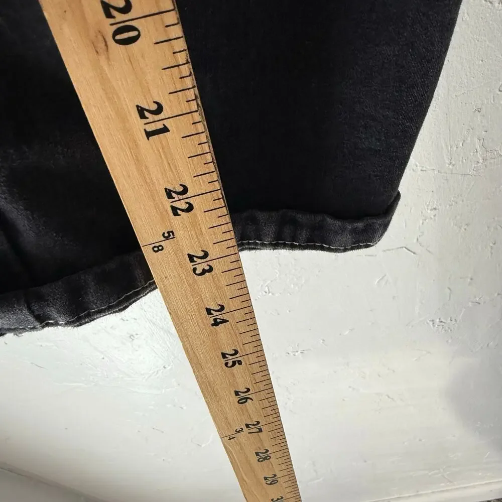 Hang Ten Girl's Size‎ Large Black Cotton USA Denim Coveralls Overalls